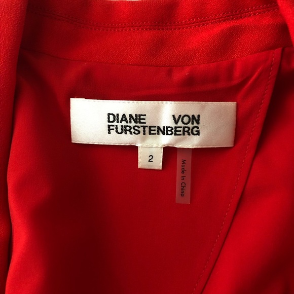 Red DVF Blazer - Picture 3 of 6